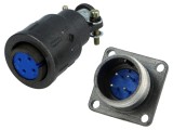 Conector circular soclu mufă DS1110-06 tată mamă 4 pini 5A