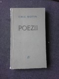 POEZII - EMIL BOTTA (DIN BIBLIOTECA LUI PETRU VINTILA, CU SEMNATURA ACESTUIA)