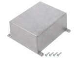 Carcasă ecranare aluminiu natural 93,5x119x56,5 mm