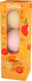 Bombe baie Lapte&amp;Caramel&amp;Piersica Dairy fun, 3x100g, Delia Cosmetics