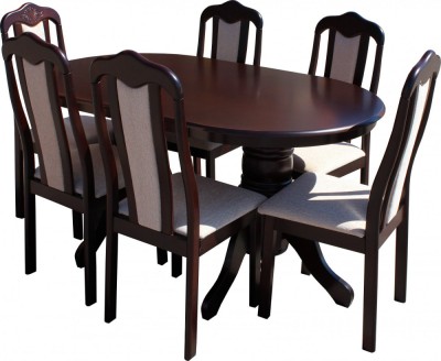 Set RH7017T+6RH558C Expresso,150x90x76 cm foto