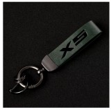 Breloc auto bmw x5 piele naturala