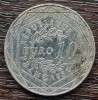 (A769) MONEDA DIN ARGINT FRANTA - 10 EURO 2014,LIBERTE, 17 GRAME, PURITATE 333, Europa