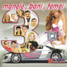 CD Manele, Bani, Femei Vol. 3, original