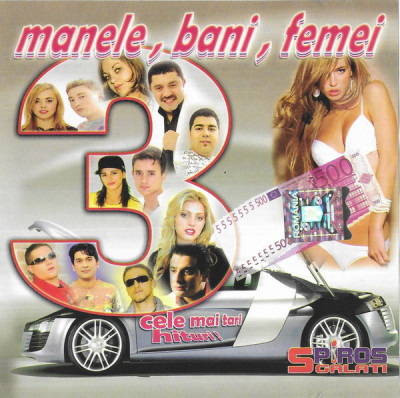 CD Manele, Bani, Femei Vol. 3, original foto