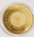 MEDALIE DE ONOARE EFIRO 2024 SPECIALIZED WORLD STAMP EXPOZITIA FILATELICA SPECIALIZATA BUCURESTI 16 19 APRILIE FEDERATIA FILATELICA ROMANA 1891