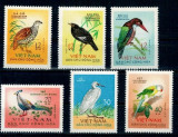 Vietnam Nord 1963 - Pasari, fauna, serie nestampilata