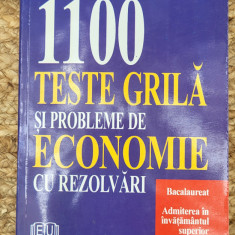 Constantin Gogoneata - 1100 teste grila si probleme de economie cu rezolvari