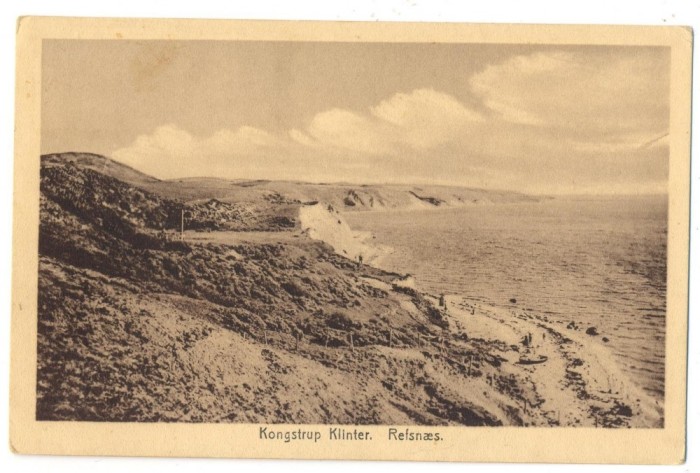 AD 824 C. P. VECHE - KONGSTRUP KLINTER, REFSNAES-TIMBRU DETSCHES REICH-DANEMARCA
