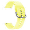 Curea din silicon compatibila cu Fossil Gen 4 Smartwatch, Telescoape QR, 22mm, Lemon Yellow, Very Dream