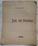 JOS PE MURAS - I.V. BORGOVAN, PARTITURA SI TEXT