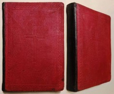 ✝ 1937 BIBLIA Editia SFANTUL SINOD &ndash; NOUL TESTAMENT IISUS HRISTOS si 1938 PSALMII 583 pag Tip. Cartilor Bisericesti Biblie Biserca Ortodoxa Romana BOR