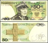 Polonia 1988 - 50 zlotych UNC