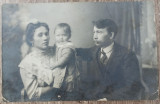 Portret de familie// foto tip CP, inceput sec. XX