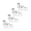 Set Motor 4 Pistoane &Oslash;95 ARO U445 FIAT (127.00.026) - Piese Auto