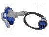 Conector alimentare AC, IEC 60309, IP67, 16A, 230V AC, 3 pini, PCE - 9432003
