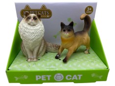Set 2 Figurine Jucarie Pisici Realistice - My Pet Cats - Model 5