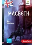 Cumpara ieftin Macbeth carte editia Larousse limba engleza adaptata pentru copii cu dificultati de citire si dislexie dictionar inclus
