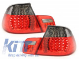 Stopuri LED compatibil cu BMW E46 Coupe 03-05 rosu/fumuriu RB20ELRS