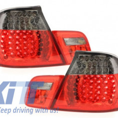 Stopuri LED compatibil cu BMW E46 Coupe 03-05 rosu/fumuriu RB20ELRS