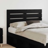VidaXL Tăblie cap cu headboard Stejar Negru 135 cm Lemn compozit 888206