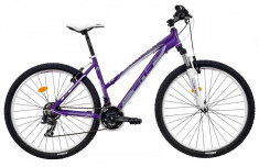 Bicicleta Dama Dhs Terrana 2722 Violet Argintiu 457mm 27.5 foto