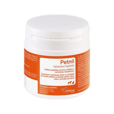 SUPLIMENT NUTRITIV PENTRU CAINI SI PISICI, PETNIL 70TB foto