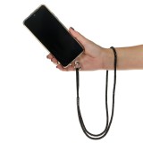 Curelusa Stilată pentru Husa Telefon Neagră cu Strass, CMCLASS