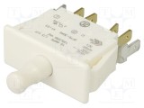Comutator pentru ușă ZF DPDT 2 poziții 10A 250V pe panou UL94V-0