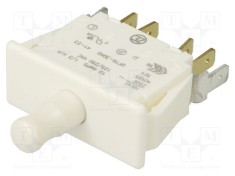 Comutator pentru ușă ZF DPDT 2 poziții 10A 250V pe panou UL94V-0