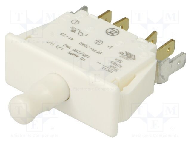 Comutator pentru ușă ZF DPDT 2 poziții 10A 250V pe panou UL94V-0