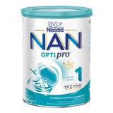 Formula de lapte praf Nan 1 Optipro HMO, 0-6 luni, 800 g, Nestle