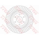 Disc frana Trw DF6425, parte montare : punte fata