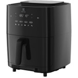 Friteuza cu aer cald Electrolux 800 XXL Steam EAF7SB, 1700 W, capacitate 6.9L, 2,3 kg cartofi prajiti, display digital, 4 moduri de gatire, 6 programe