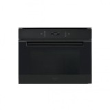 Cuptor microunde incorporabil Hotpoint MP 776 BMI HA, multifunctional,microunde si abur, 40l, 900W, grill 1600W, negru