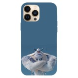 Husa compatibila cu Apple iPhone 15 Pro Max, Viceversa, model Thorp Smallfoot , Silicon, TPU, Transparent, Carcasa