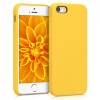 Husa pentru Apple iPhone 5 / iPhone 5s / iPhone SE, Silicon, Galben, 42766.165, Carcasa, Kwmobile