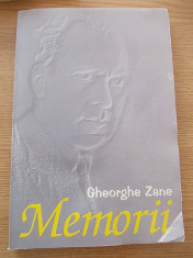 GHEORGHE ZANE-MEMORII 1939-1974-R5D foto