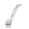 Segment aripa spate TOYOTA LAND CRUISER (FJ100), 01.1998-11.2007, cu 5 usi, spate, partea dreapta, fata; otel galvanizat