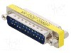 Adaptor D-Sub 25pin mama, D-Sub 25pin tata, CONNFLY - DS1082-02-25M8LNDS