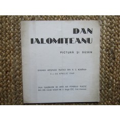 CATALOG DE EXPOZITIE DAN IALOMITEANU PICTURA SI DESEN