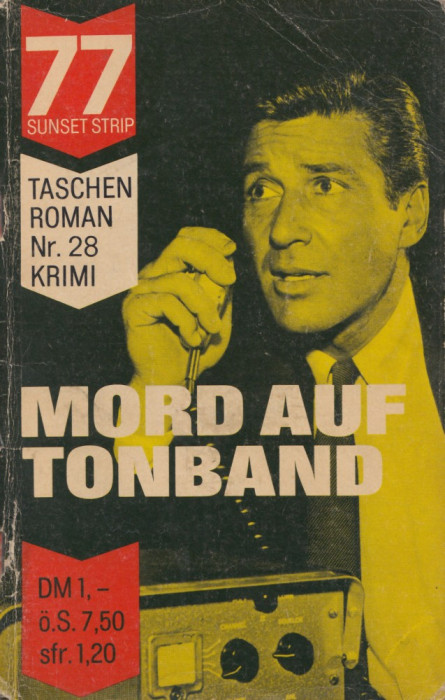 Lindberg, J. - MORD AUF TONBAND, ed. Neuer Tessloff, Hamburg, 1964