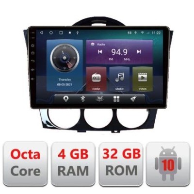 Navigatie Mazda RX8 2008-2011 Android radio gps internet Octa core 4+32 kit-rx8-11+EDT-E409 CarStore Technology foto