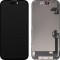 Display cu Touchscreen ZY pentru Apple iPhone 16, cu Rama, Versiune LCD In-Cell, Negru