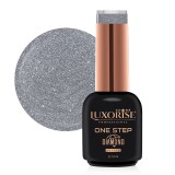 Cumpara ieftin Oja Semipermanenta One Step Diamond Galaxy Silver 10ml, LUXORISE