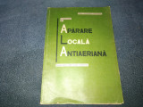 CUNOSTIINTE DE APARARE LOCALA ANTIAERIANA MANUAL 1967