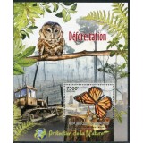 BURUNDI 2013 FAUNA FLUTURI BUFNITE