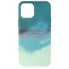 Husa Silicon Watercolor Turquoise Apple iPhone 12 Pro Max