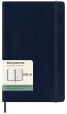 Agenda 2025/2026 - Moleskine Classic 18 Months Weekly Planner - Softcover, Large (Sapphire Blue) | Moleskine