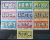 St. Vincent 1975, personalitati, presedinti SUA, serie completa MNH